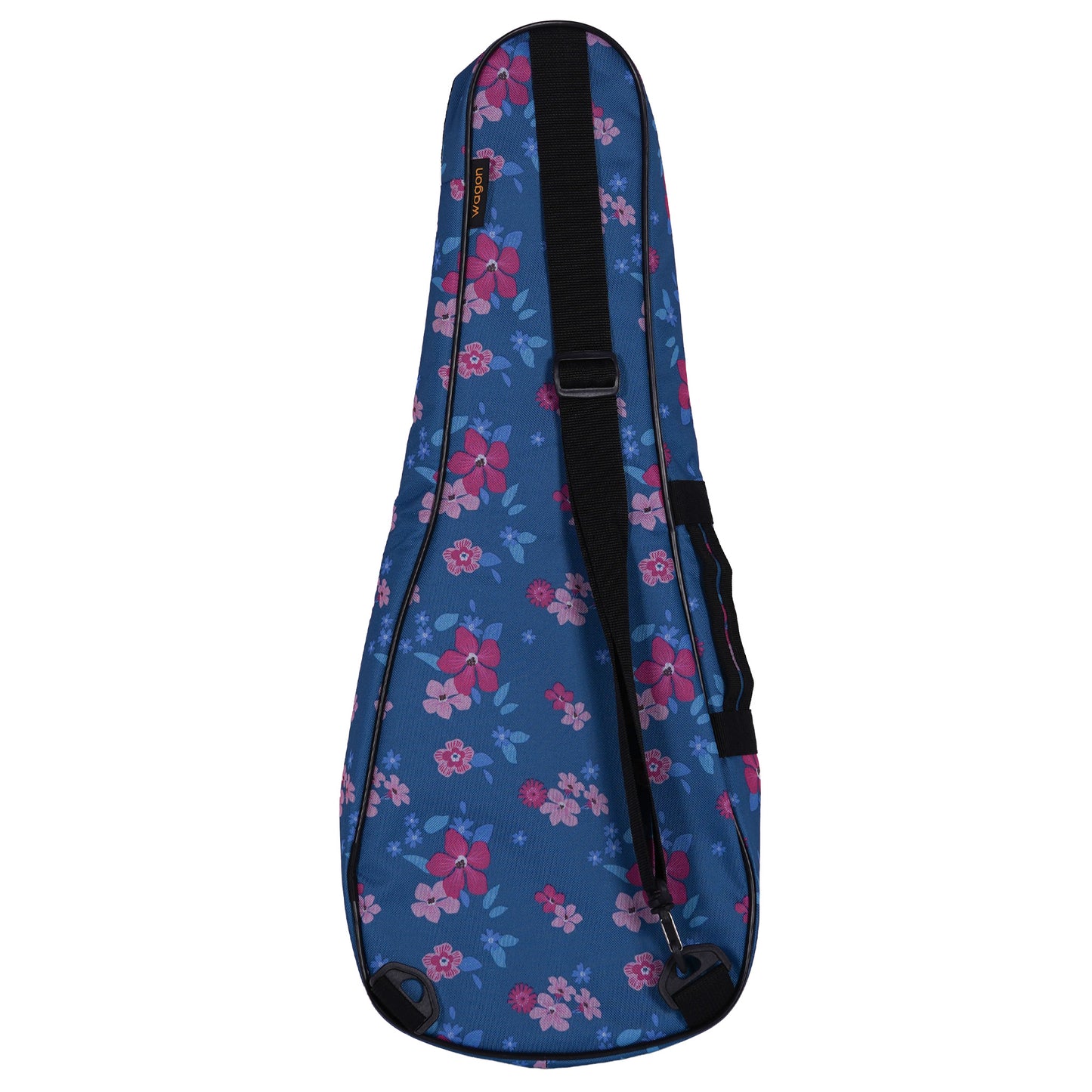 Wagon 03 Serisi Tenor Ukulele Çantası - Hibiskus Mavi