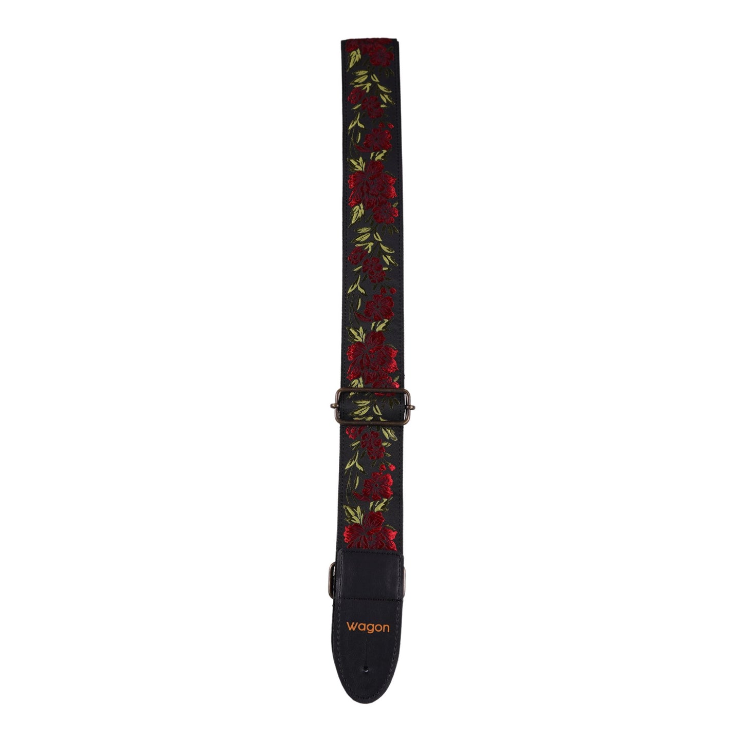 Wagon Straps Vintage Serisi Gitar Askısı - Red Garden