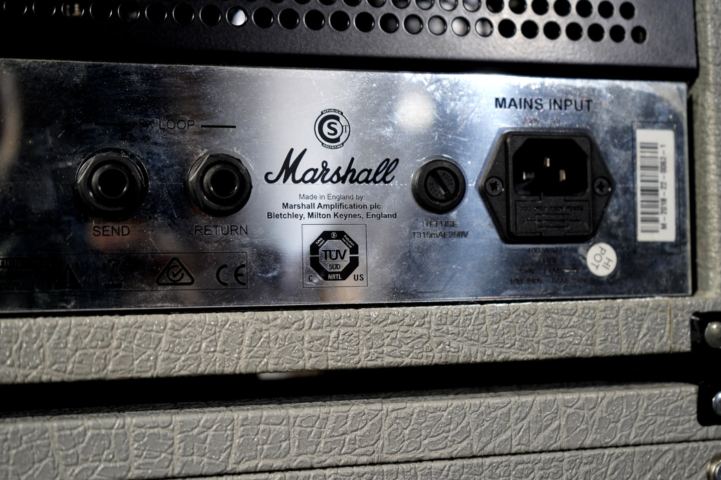 Marshall Silver Jubilee 2525H-E + Marshall 2512 Kabin (2. El)