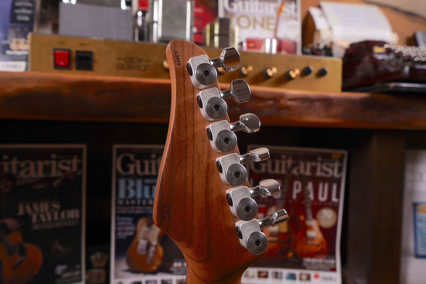 Suhr Standard Custom Koa Elektro Gitar - Natural (2.El)