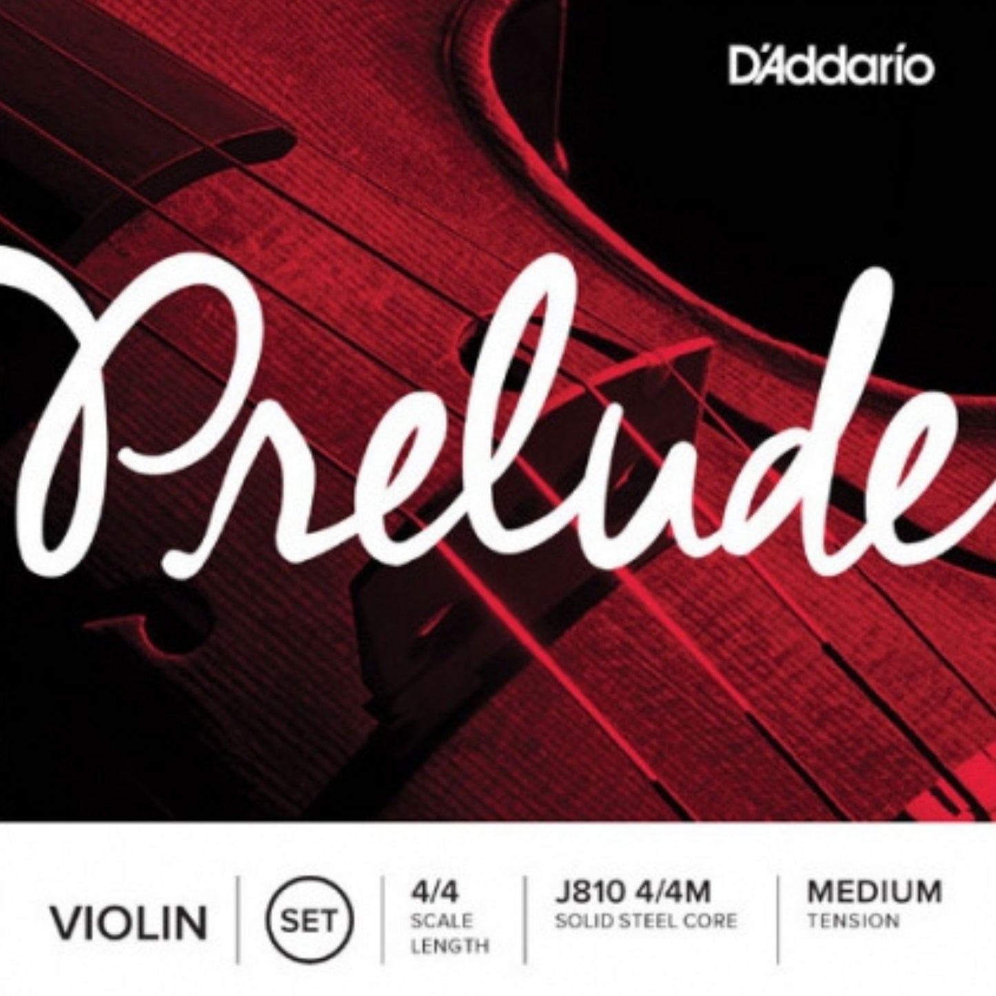 D'Addario J810 Prelude 4/4 Keman Teli