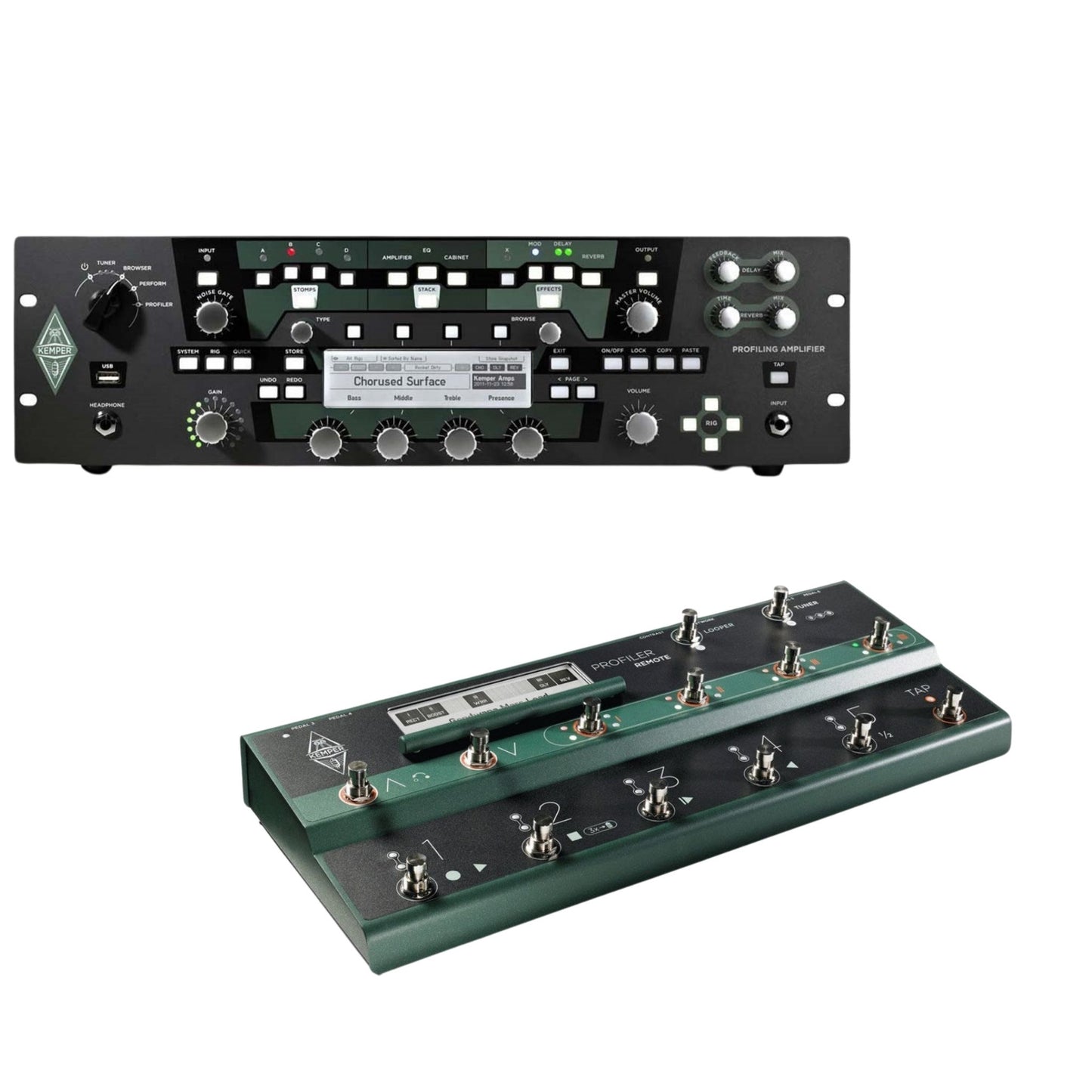 Kemper Profiler - Rack Remote (Set)