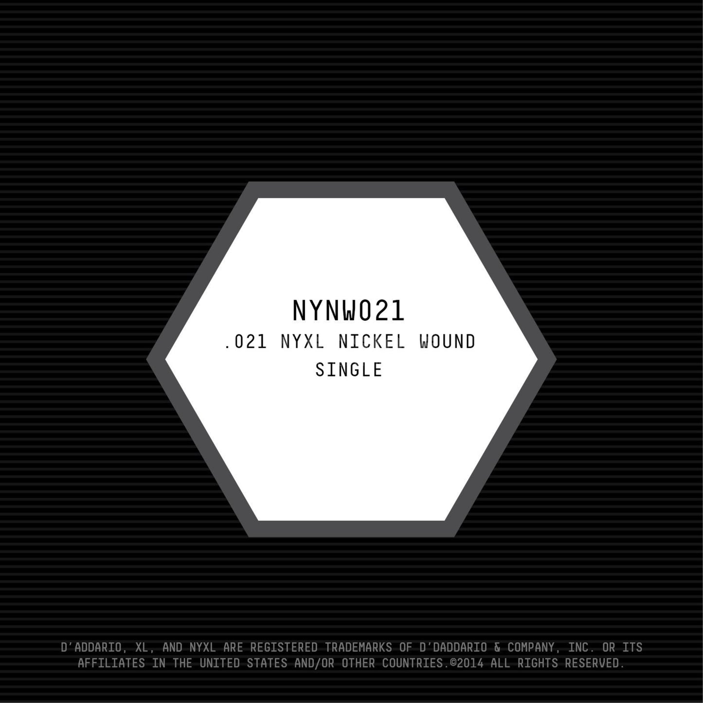 D'Addario NYNW021 NYXL Nickel Wound Elektro ve Akustik Gitar Tek Tel (21)