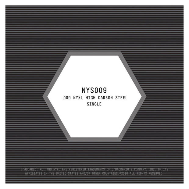D'Addario NYS009 High Carbon Steel Single Elektro ve Akustik Gitar Tek Tel (9)