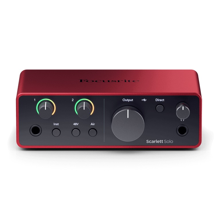 Focusrite Scarlett Solo 4th Gen Ses Kartı