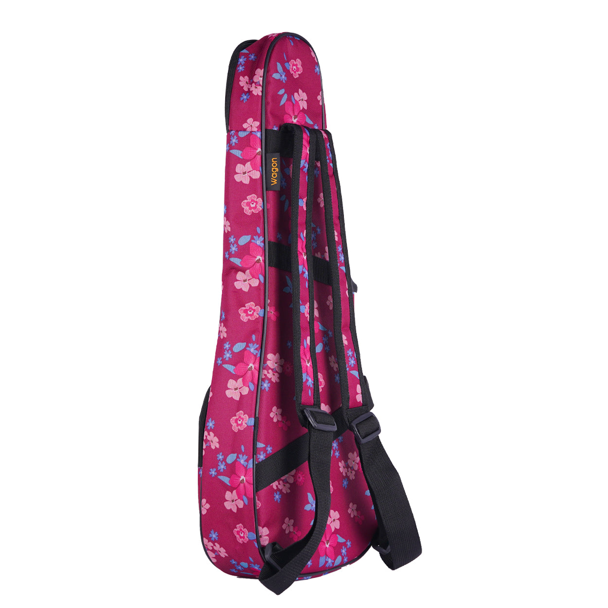 Wagon 04 Serisi Concert Ukulele Çantası - Hibiskus Pembe