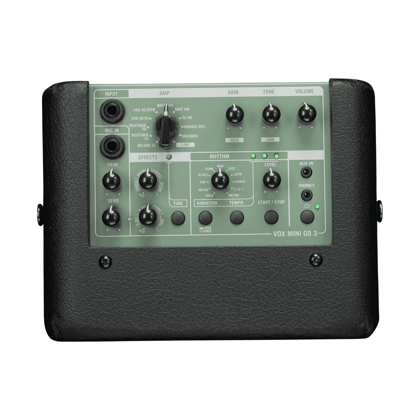 Vox Mini Go 3 Elektro Gitar Amfisi - Olive Green