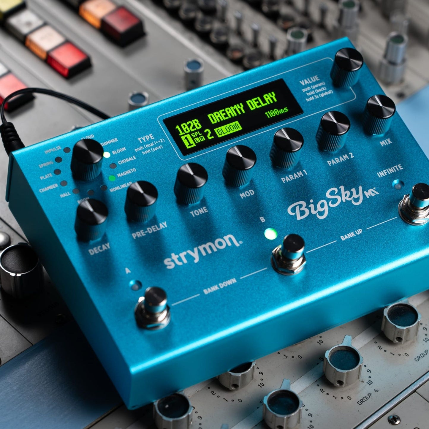 Strymon BigSky MX Multi Reverb Pedalı