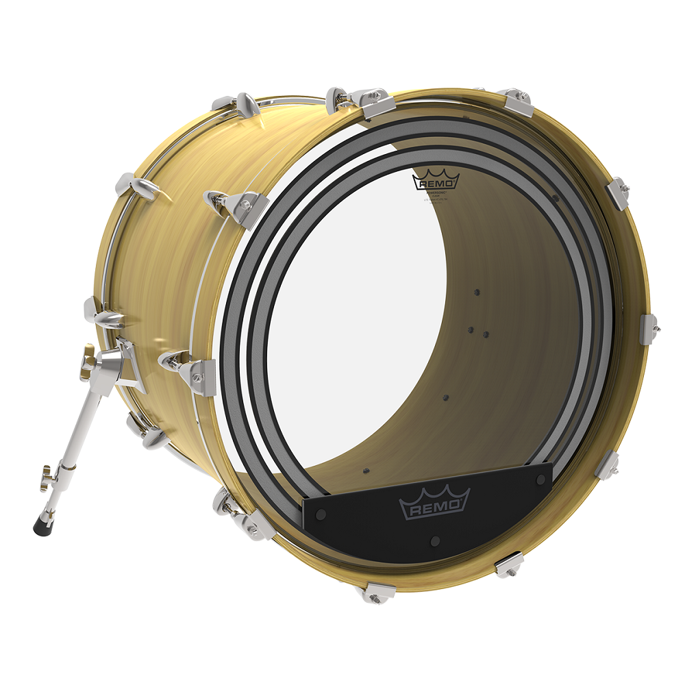 Remo PW-1322-00- Powersonic Şeffaf 22" Bas Davul Derisi