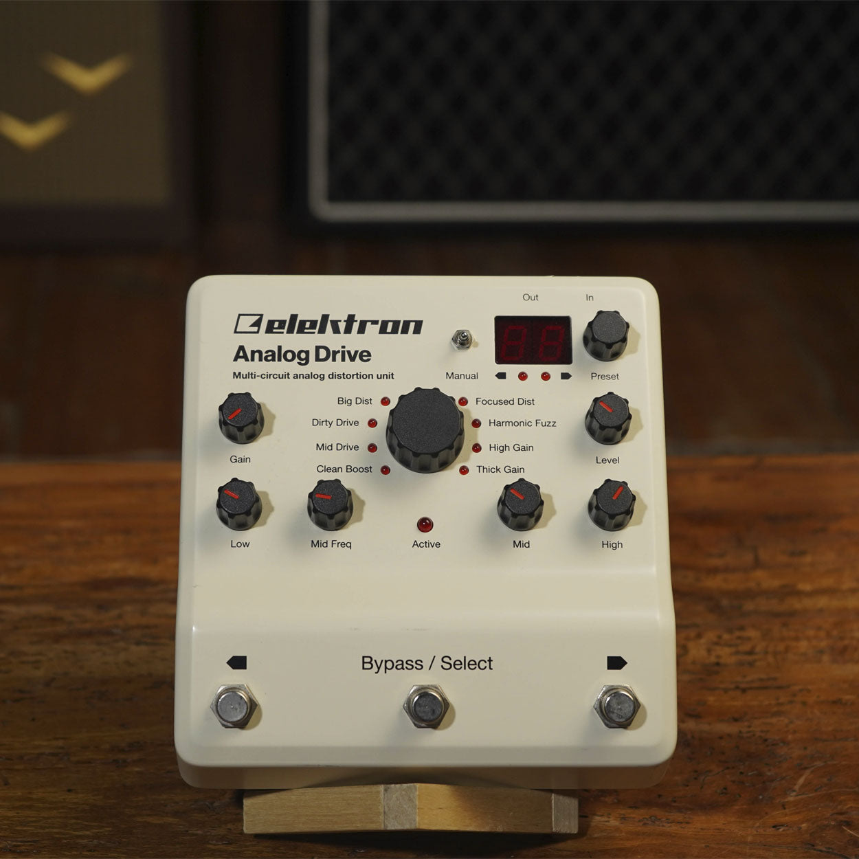 elektron analog drive pedal Elektron Analog Drive Analog Distortion Pedalı (2.El) – Kıvılcım Müzik
