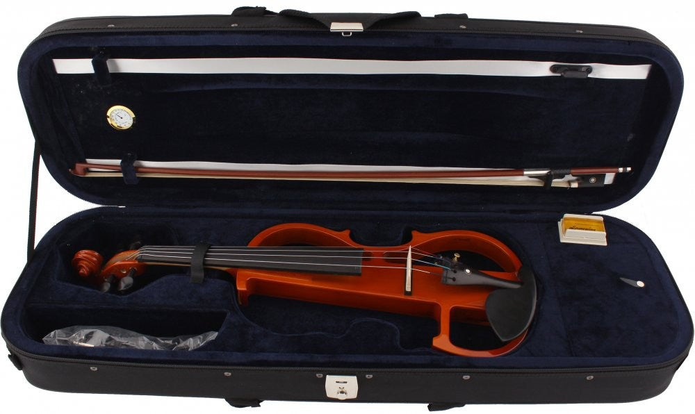 Carlovy VLE2-4/4-DB Koyu Kahverengi Elektro Keman