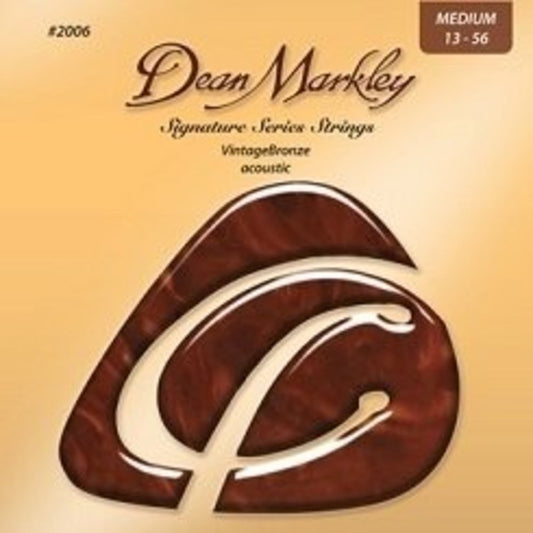 Dean Markley 2006 13-56 Vintage Bronze Medium Akustik Gitar Teli