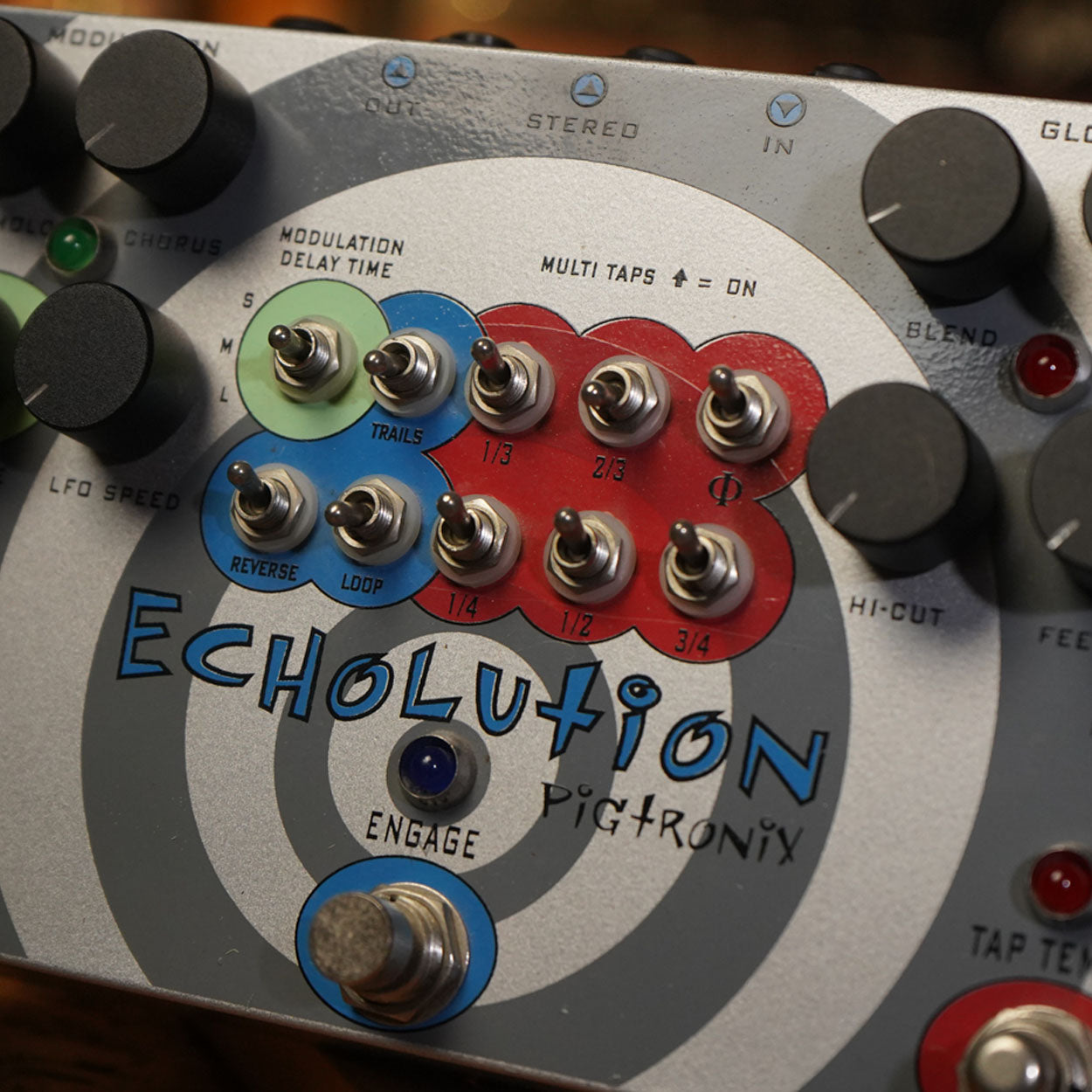 Pigtronix Echolution Elektro Gitar Pedalı (2.El)