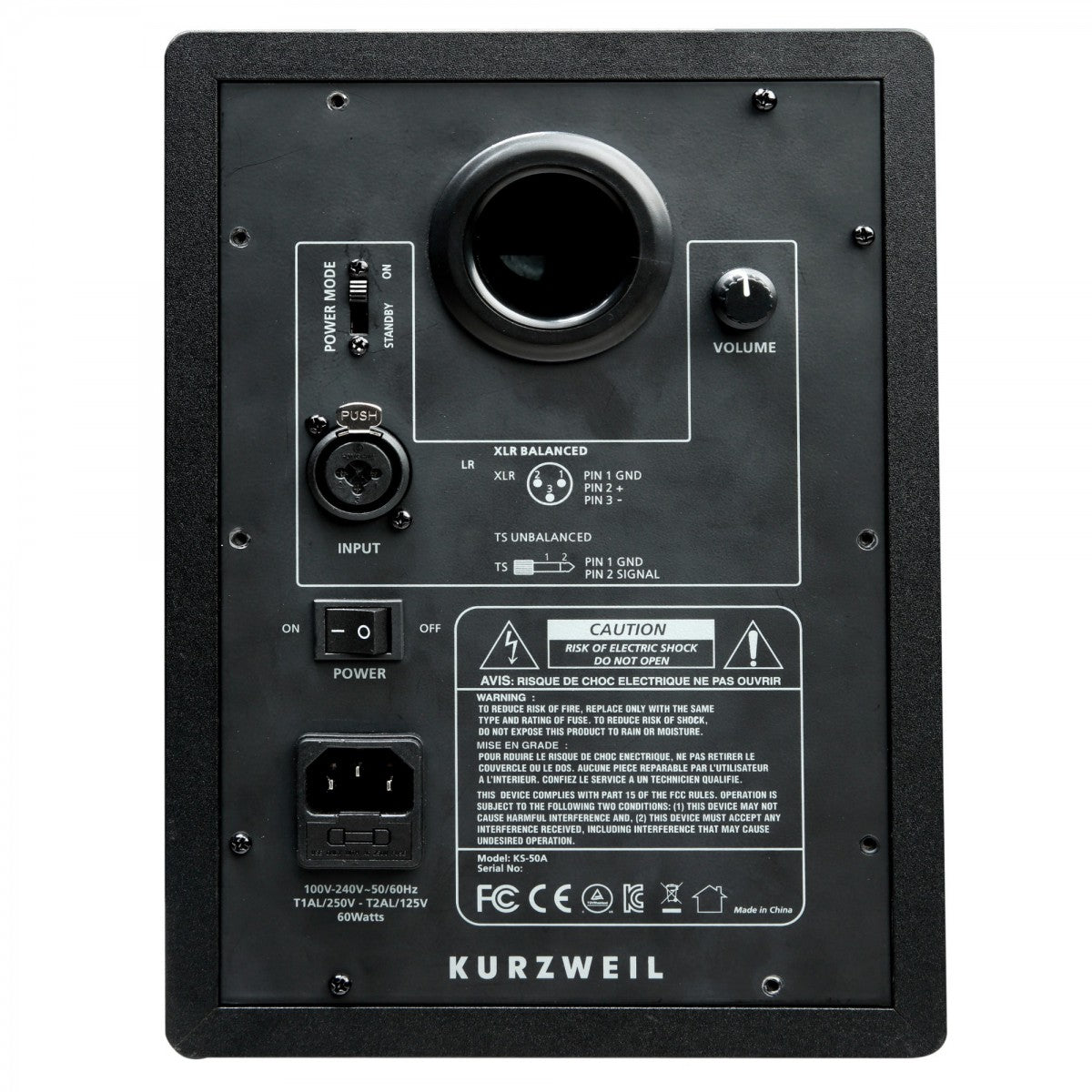 Kurzweil KS-50A 5" Aktif Referans Monitörü