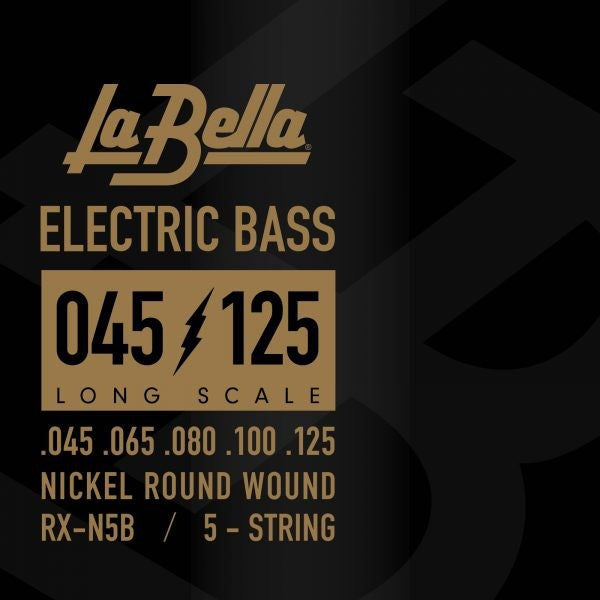 La Bella RX-N5B 45-125 5 Telli Bas Gitar Teli