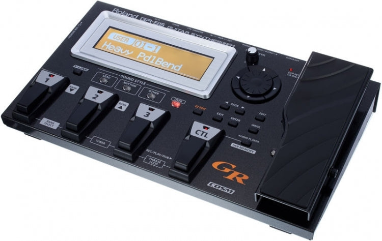 Roland GR-55S-BK Gitar Synthesizer - GK3 Manyetik Setsiz