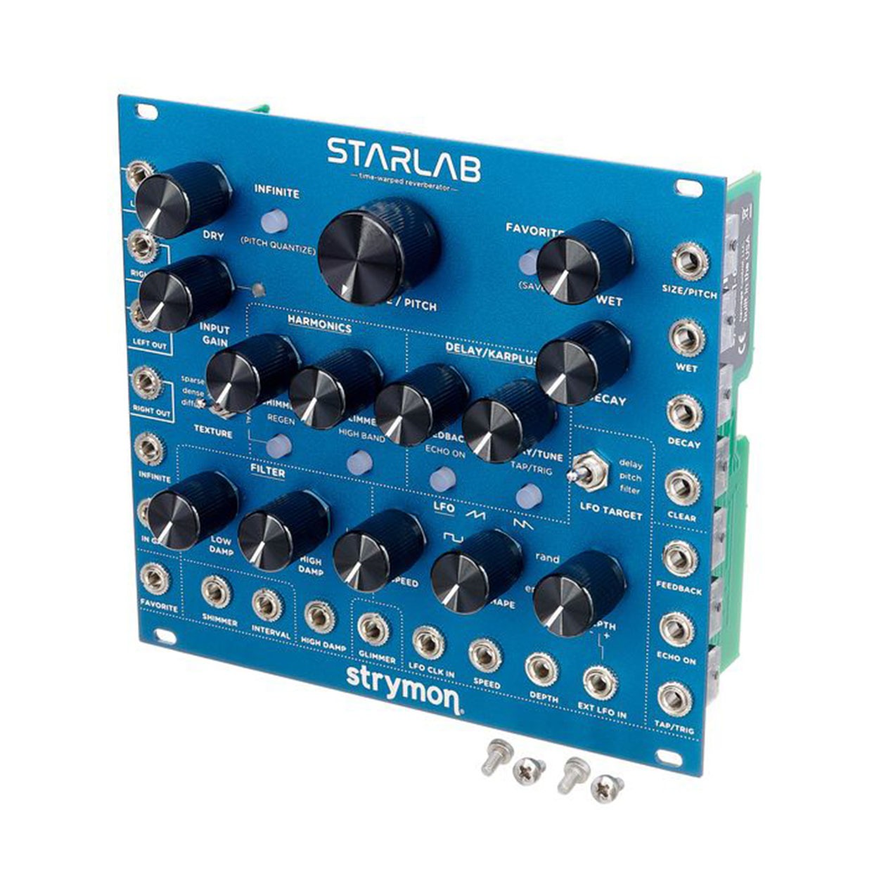 Strymon StarLab Eurorack Time-Warped Reverberator Module - Blue