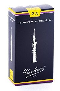 Vandoren SR2025 2,5 Numara Soprano Saksafon Kamışı - 10lu Kutu