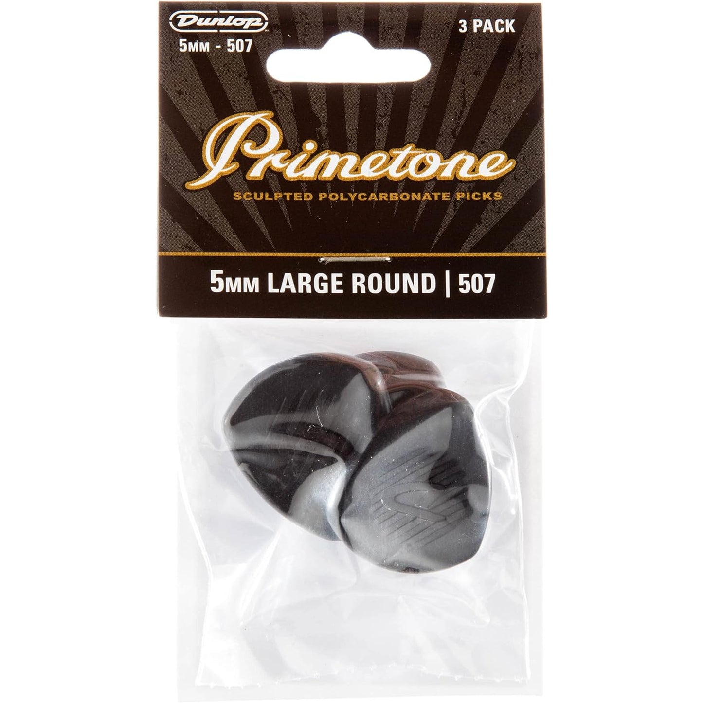 Jim Dunlop 507 Primetone 3mm Pena (3'lü Paket)