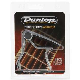 Jim Dunlop 83CN Trigger Akustik Gitar Kaposu - Curved Nickel