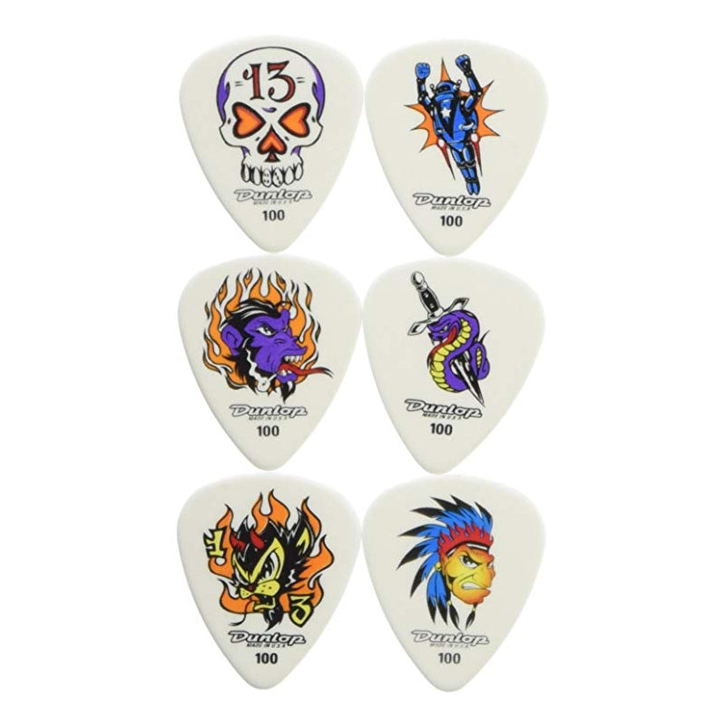 Jim Dunlop Alex Forbes Blackline 6'lı Paket Pena (1mm)