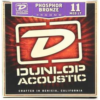 Jim Dunlop DAP1152 Phosphor Bronze Medium/Light Akustik Gitar Teli (11-52)