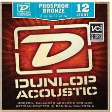 Jim Dunlop DAP1254 Phosphor Bronze Light Akustik Gitar Teli (12-54)