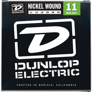 Jim Dunlop DEN1150 Nickel Wound Medium/Heavy Elektro Gitar Teli (11-50)