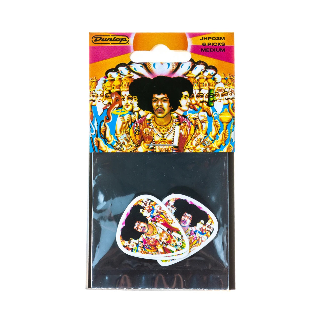 Jim Dunlop JHP02M Jimi Hendrix Bold As Love Pena (6'lı Paket)