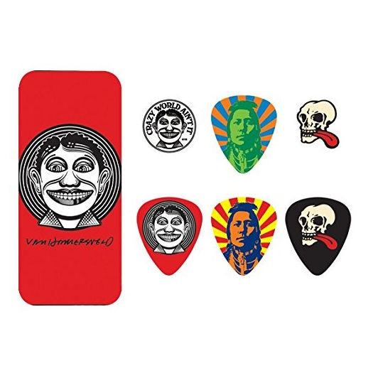 Jim Dunlop John Van Hamersveld Johnny Face 6'lı Paket Pena - Medium