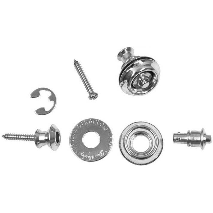 Jim Dunlop Straplok Dual Design Gitar Askı Kilidi - Nikel