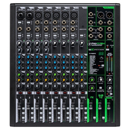 Mackie PROFX12 V3 12 Kanal FX Mixer – Kıvılcım Müzik
