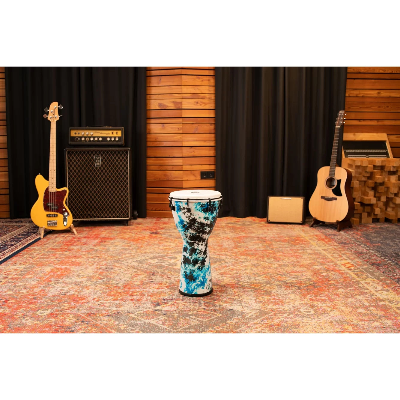 Meinl ADJ10-GB Alpine Series 10" Djembe (Galactic Blue Tie Dye)