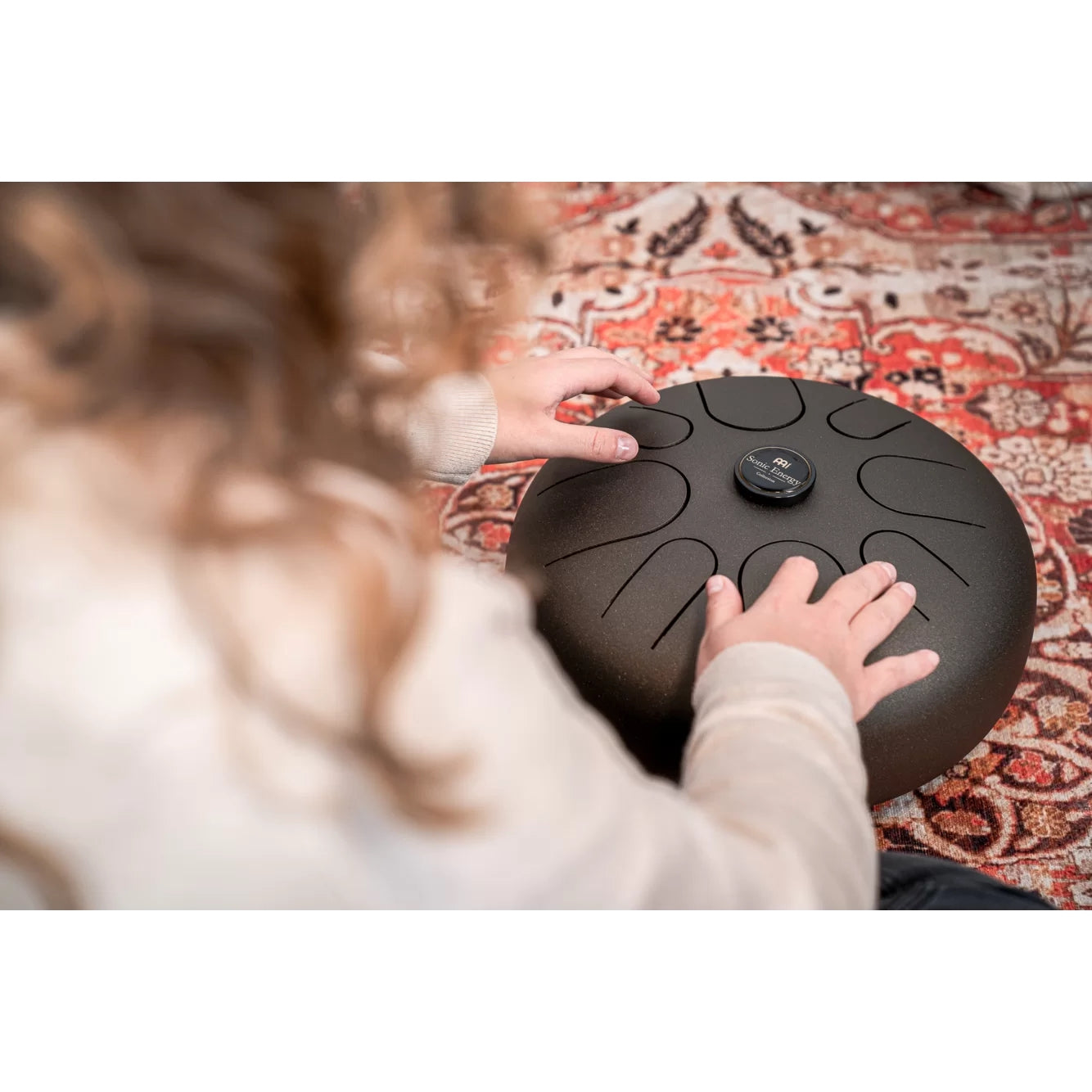 Meinl Sonic Energy STD1VB Steel A-minor 12'' Tongue Drum (Vintage Brown)