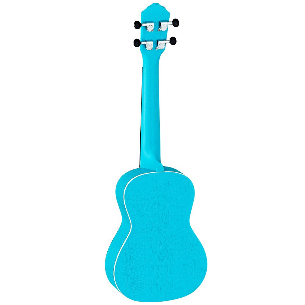 Ortega RULAGOON Concert Ukulele (Transparent Turquoise)