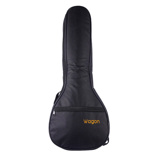 Wagon 01 Serisi Flatback Mandolin Çantası - Siyah