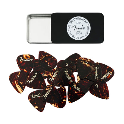 Fender 70th Anniversary Pick Tin Pena - (12'li Paket)