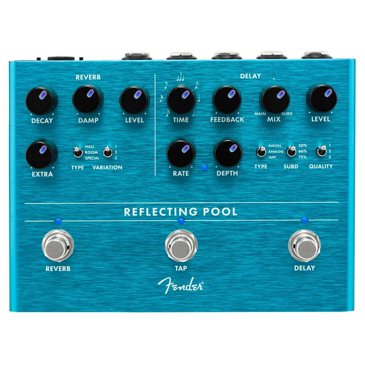 Fender Reflecting Pool Delay & Reverb Pedalı