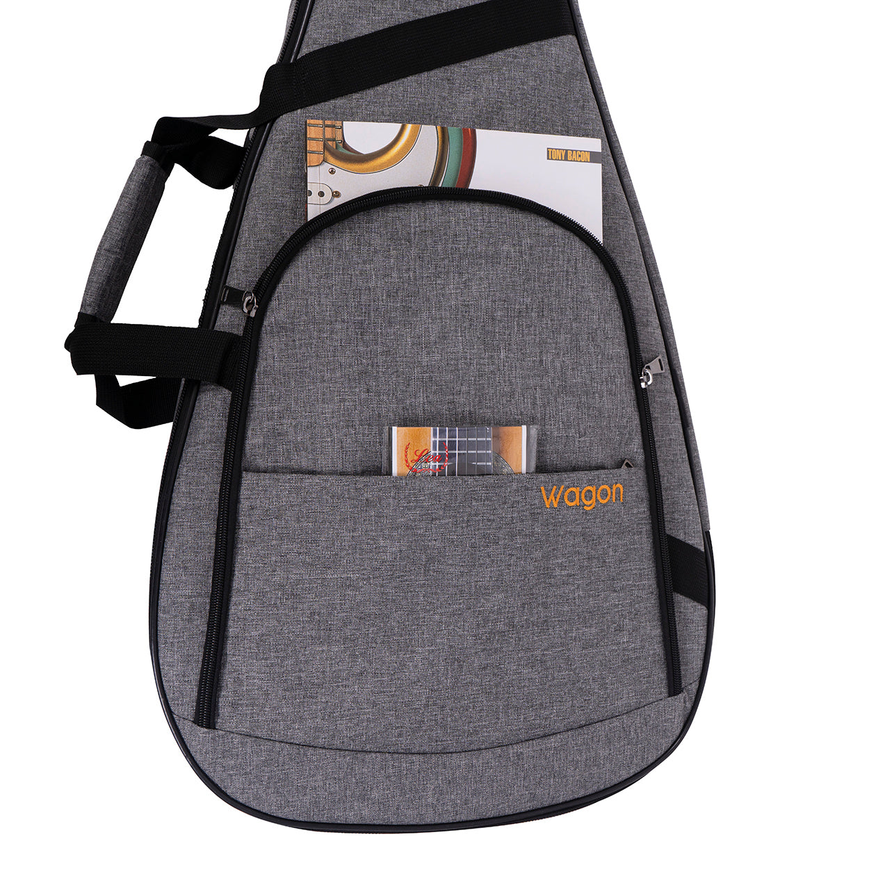Wagon 03 Serisi Klasik Gitar Çantası - Gri