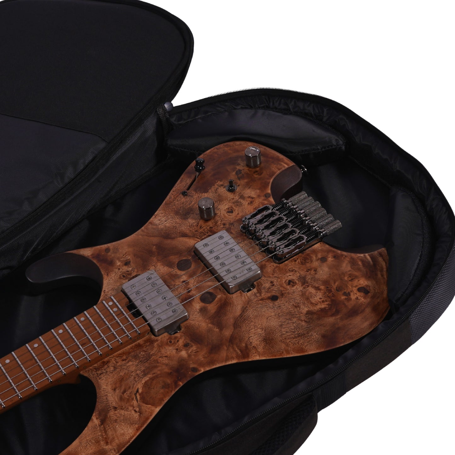 Wagon 03 Serisi Headless Elektro Gitar Çantası - Siyah