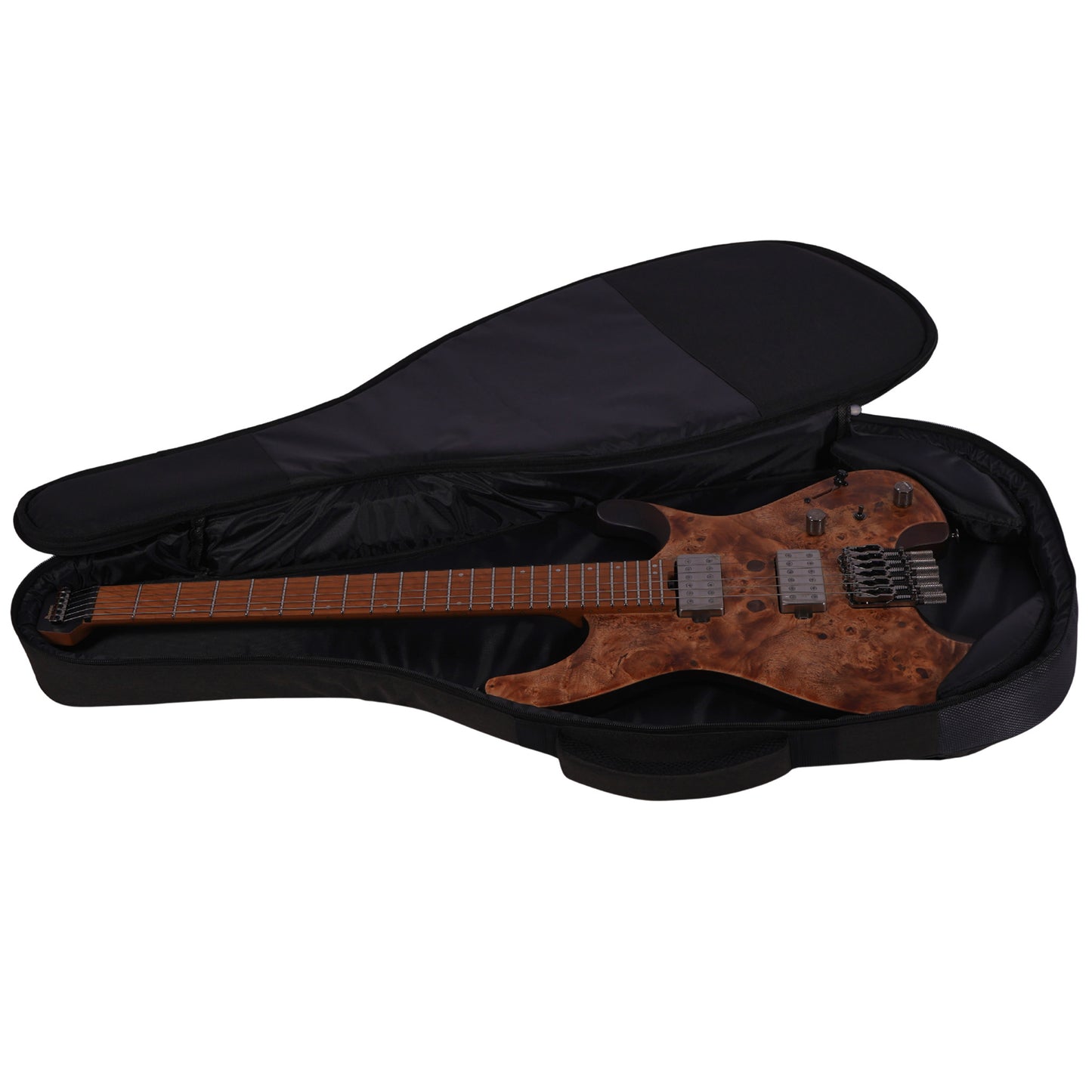 Wagon 03 Serisi Headless Elektro Gitar Çantası - Siyah
