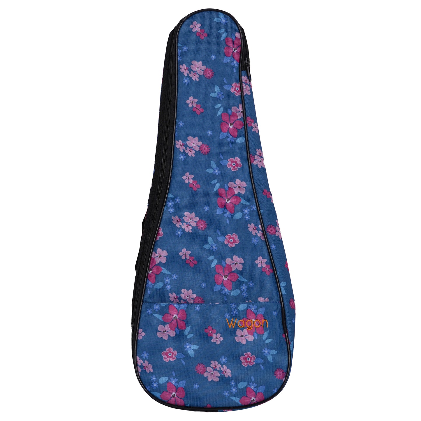 Wagon 03 Serisi Soprano Ukulele Çantası - Hibiskus Mavi