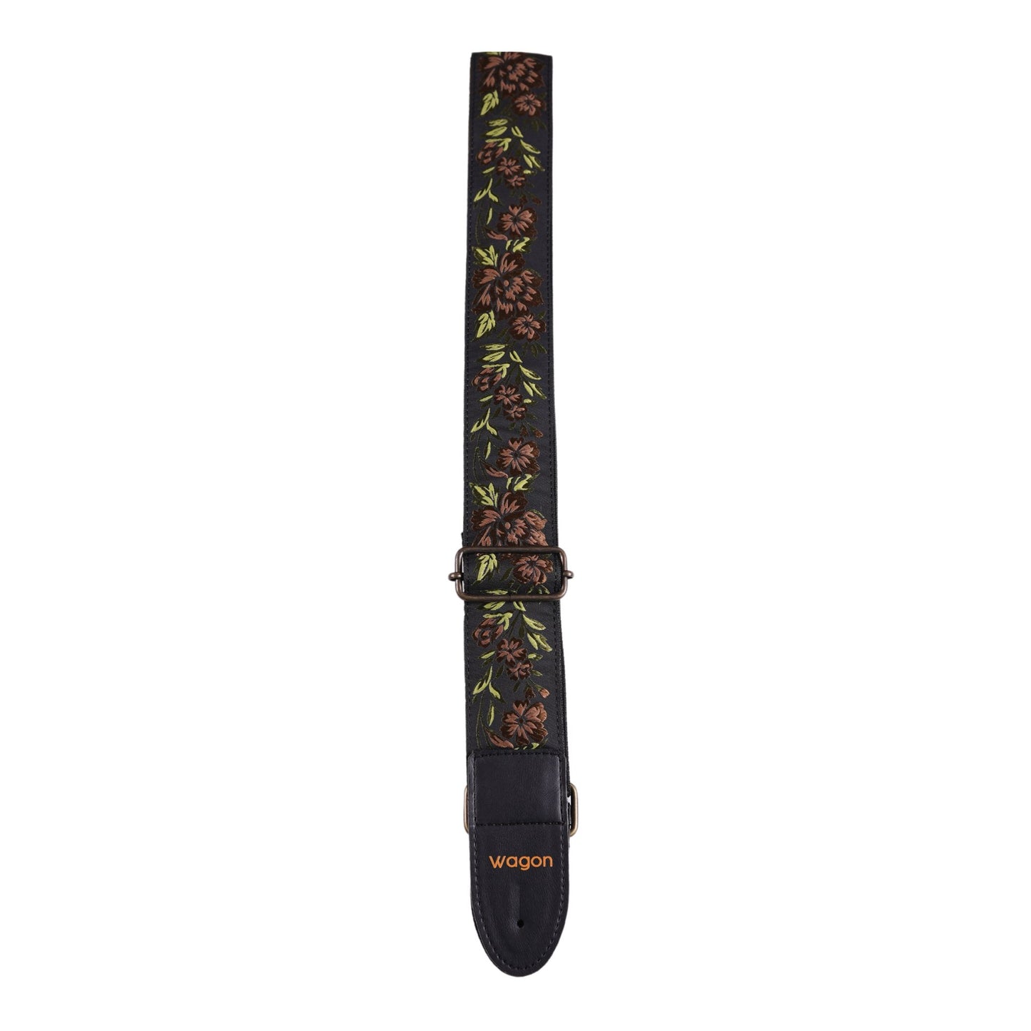 Wagon Straps Vintage Serisi Gitar Askısı - Brown Garden