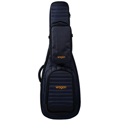 Wagon 05 Serisi Elektro Gitar + Mini Pedalboard Çantası - Mavi (2'li Paket)
