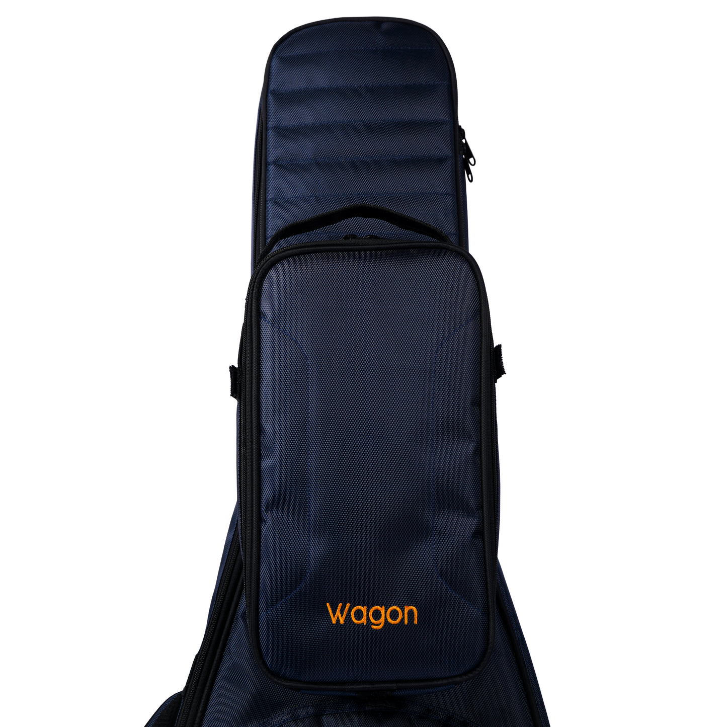 Wagon 05 Serisi Elektro Gitar + Mini Pedalboard Çantası - Mavi (2'li Paket)