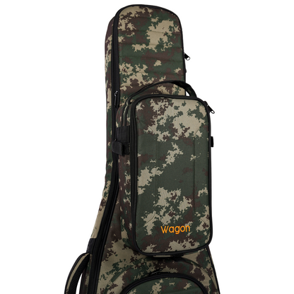 Wagon 05 Serisi Limited Edition Elektro Gitar + Mini Pedalboard Çantası - Kamuflaj (2'li Paket)