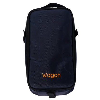 Wagon 05 Serisi Elektro Gitar + Mini Pedalboard Çantası - Mavi (2'li Paket)