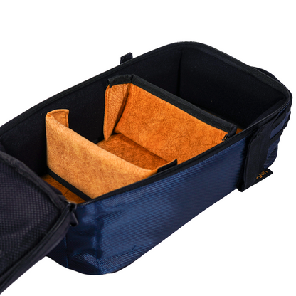 Wagon 05 Serisi Elektro Gitar + Mini Pedalboard Çantası - Mavi (2'li Paket)