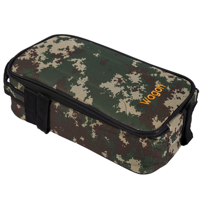 Wagon 05 Serisi Limited Edition Elektro Gitar + Mini Pedalboard Çantası - Kamuflaj (2'li Paket)