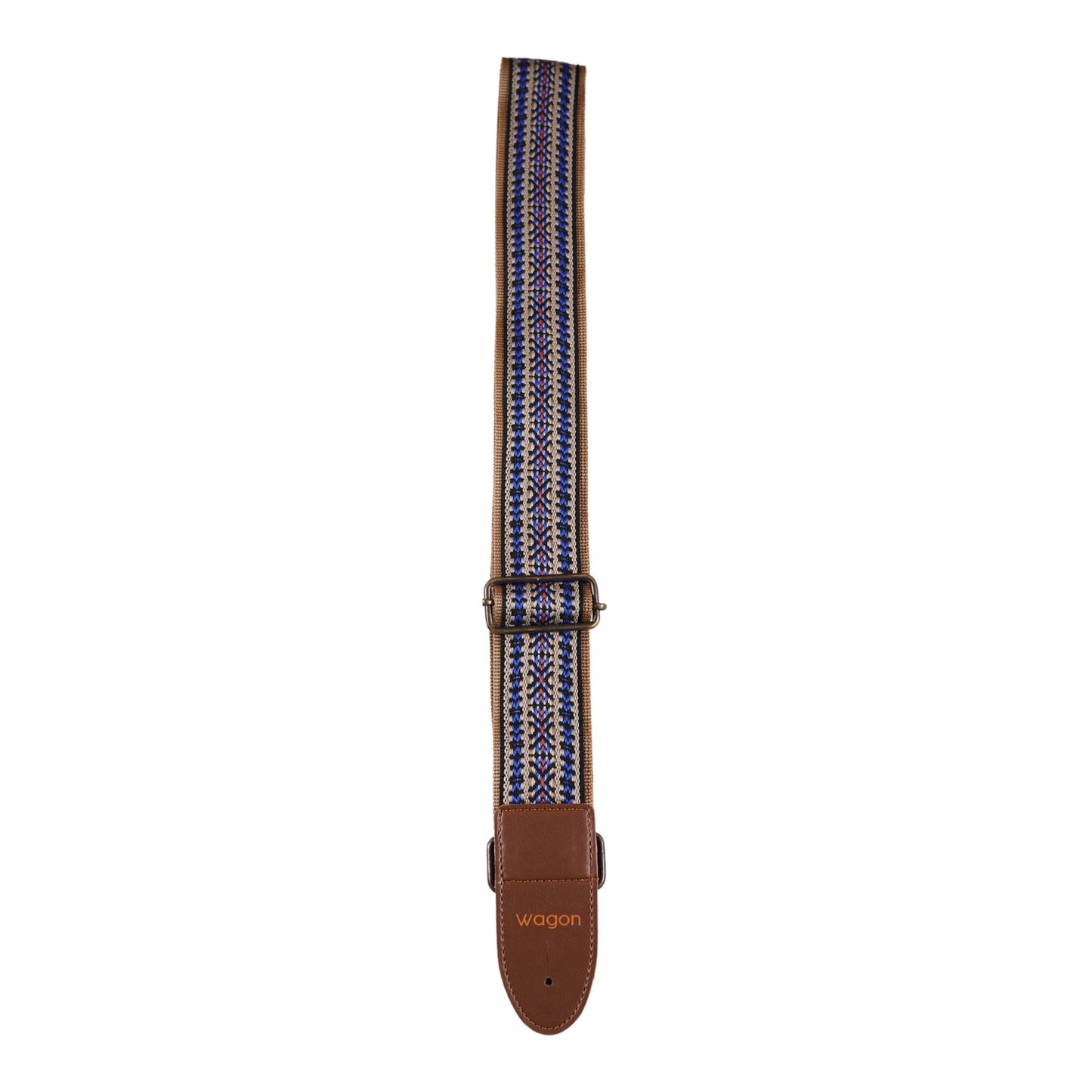 Wagon Straps Vintage Serisi Gitar Askısı - Blue Grass